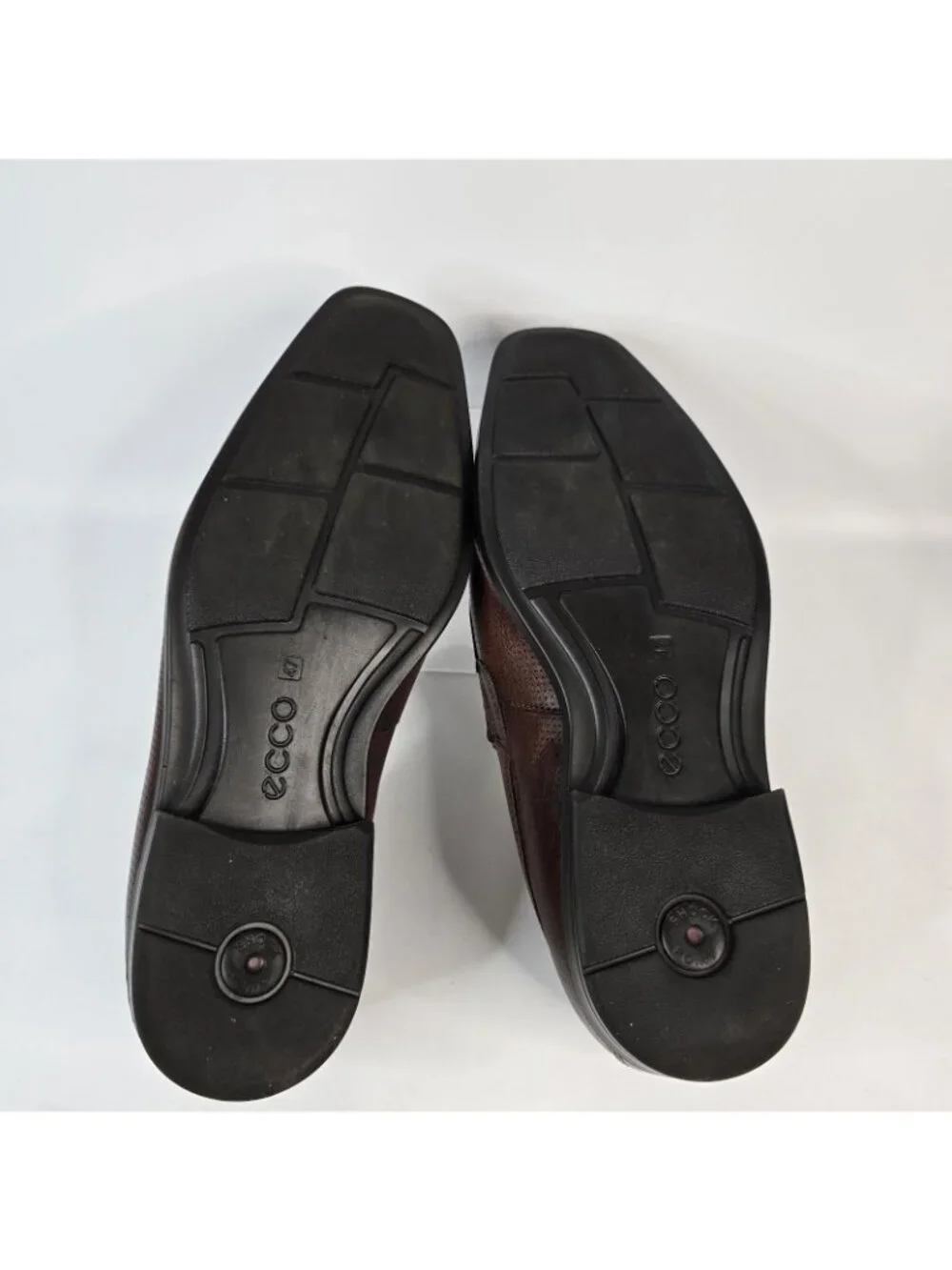 ECCO Helsinki Brown Leather Slip On Loafers Shoes Men’s Size 13
